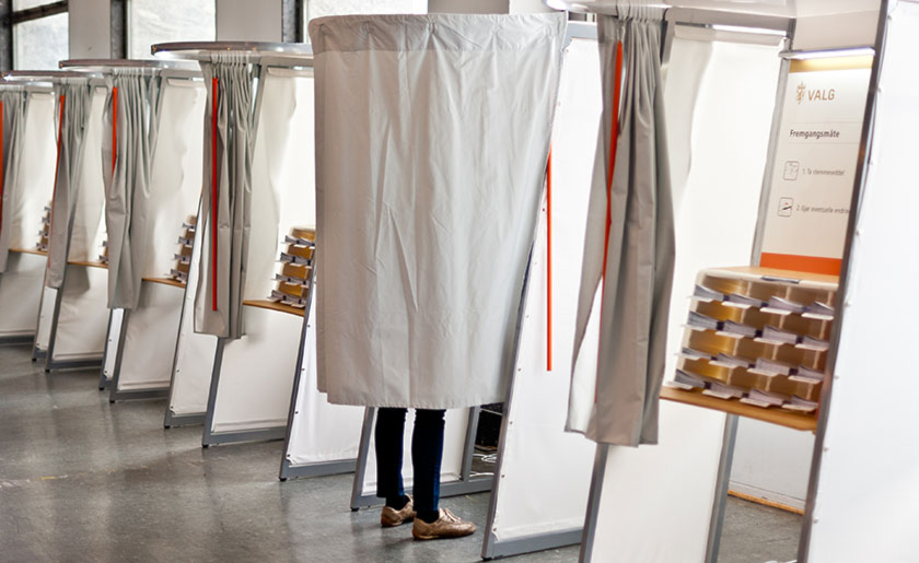 Husk - Ingen trening i Kuben Yrkesarena i dag mandag 8.9.2025, grunnet Stortingsvalget!